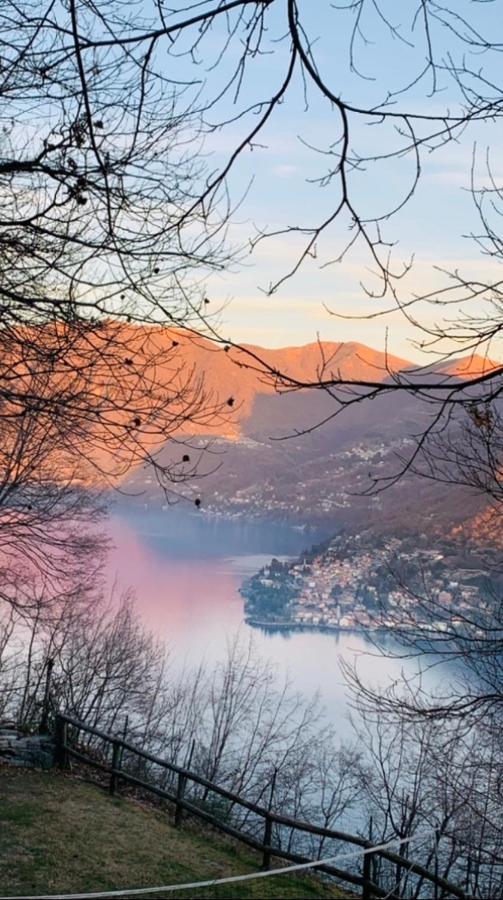 Il Riccio Appartamento Cernobbio Bagian luar foto